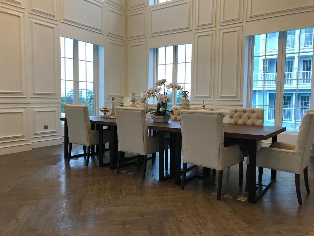 Grand Florida芭提雅带免费游泳池温泉和健身房和办公区水上花园公寓e208 ナ・ジョムティエン エクステリア 写真