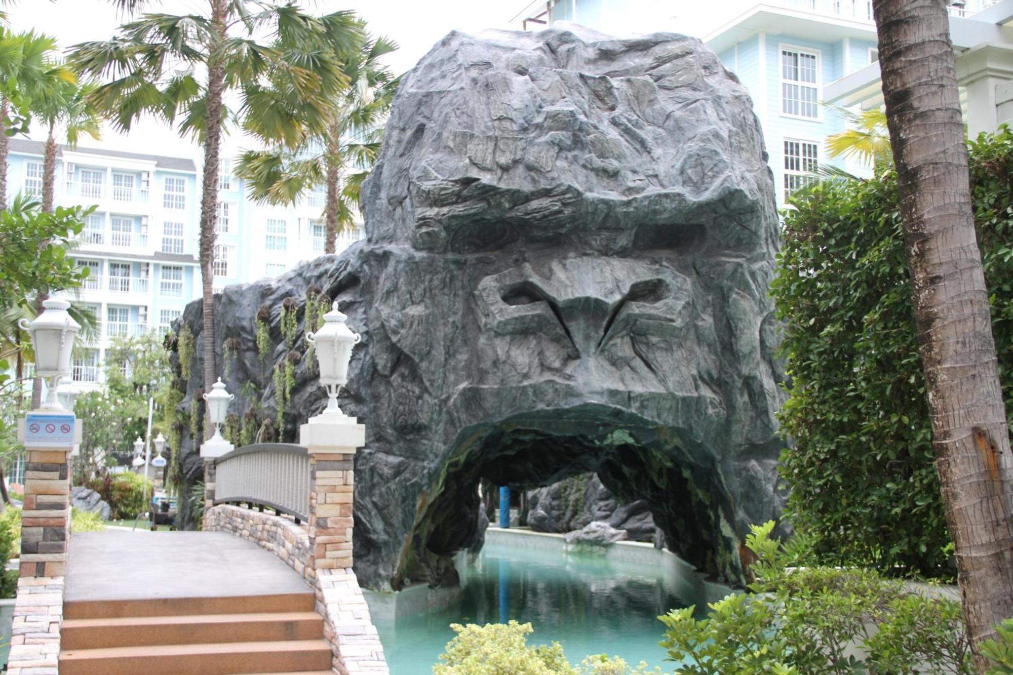 Grand Florida芭提雅带免费游泳池温泉和健身房和办公区水上花园公寓e208 ナ・ジョムティエン エクステリア 写真
