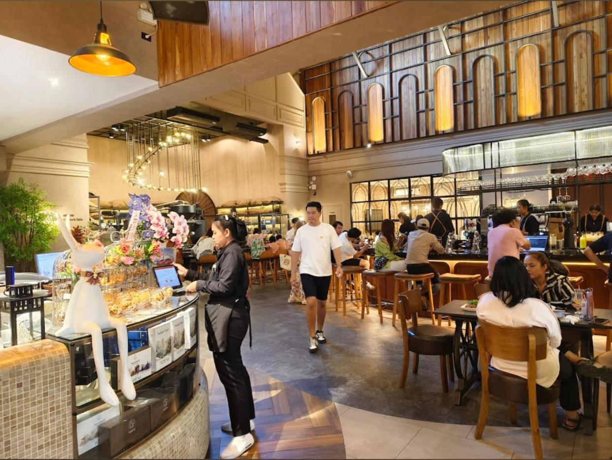 Grand Florida芭提雅带免费游泳池温泉和健身房和办公区水上花园公寓e208 ナ・ジョムティエン エクステリア 写真